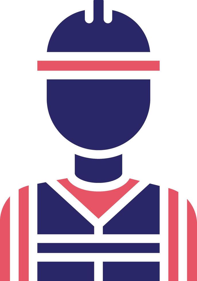 Construction Worker Vector Icon