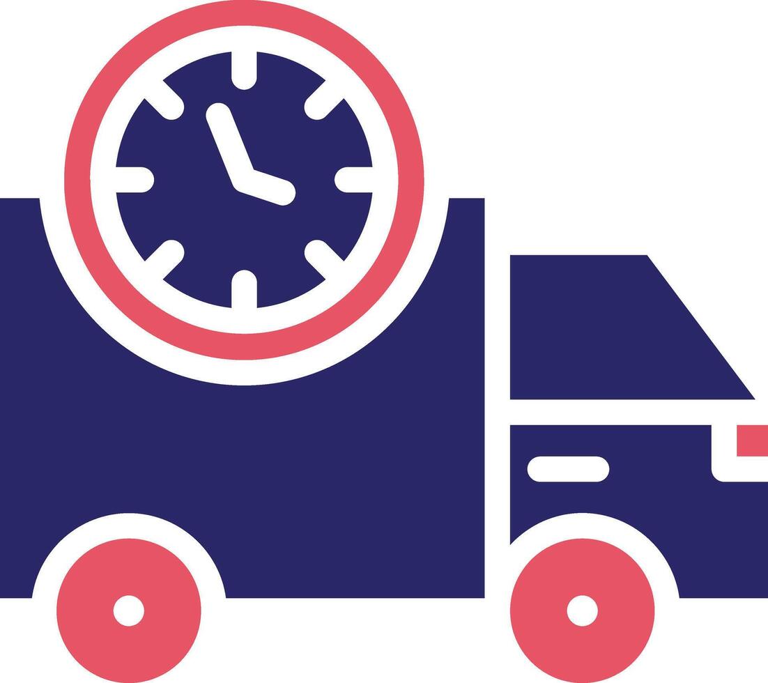 Delivery Time Vector Icon