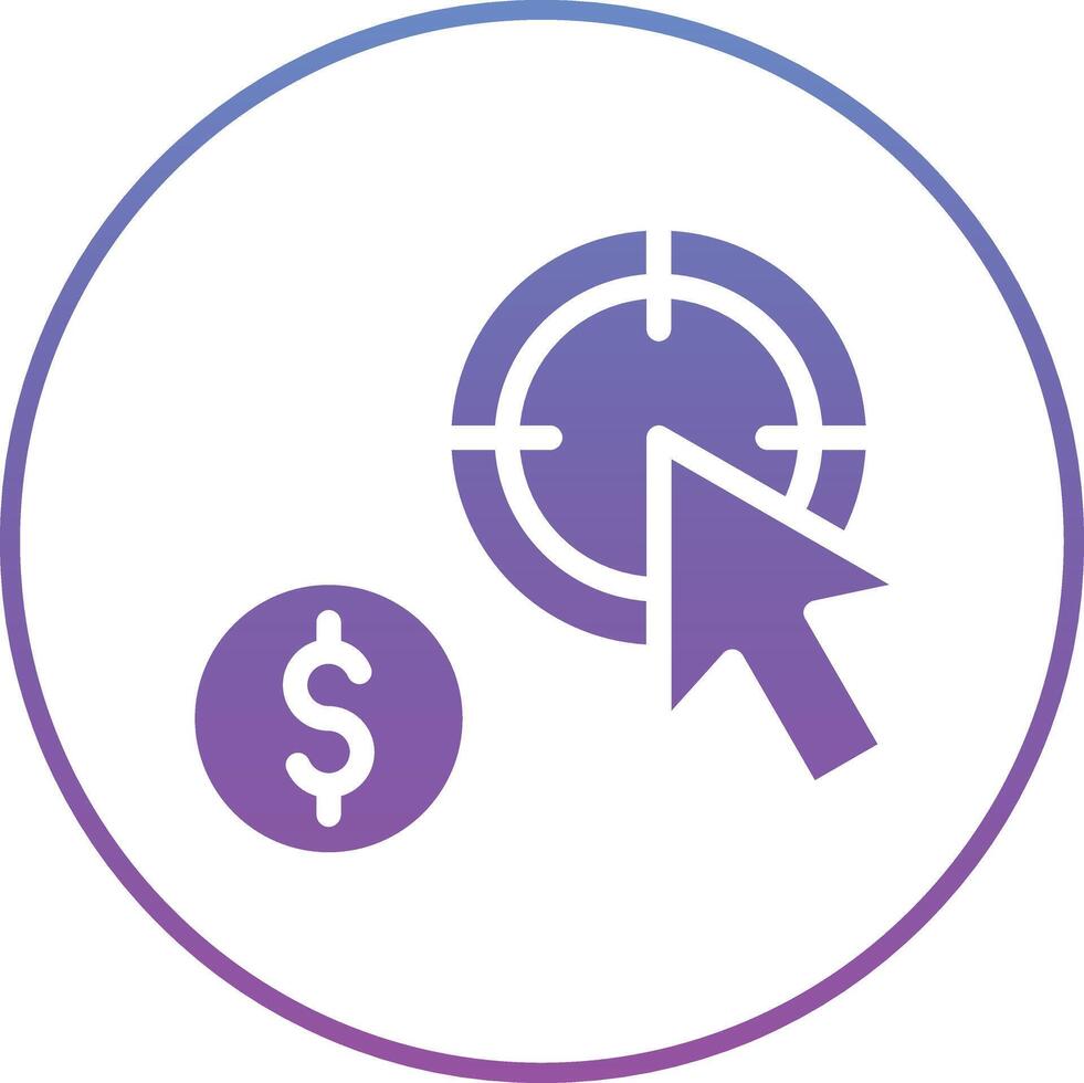 Pay Per Click Vector Icon