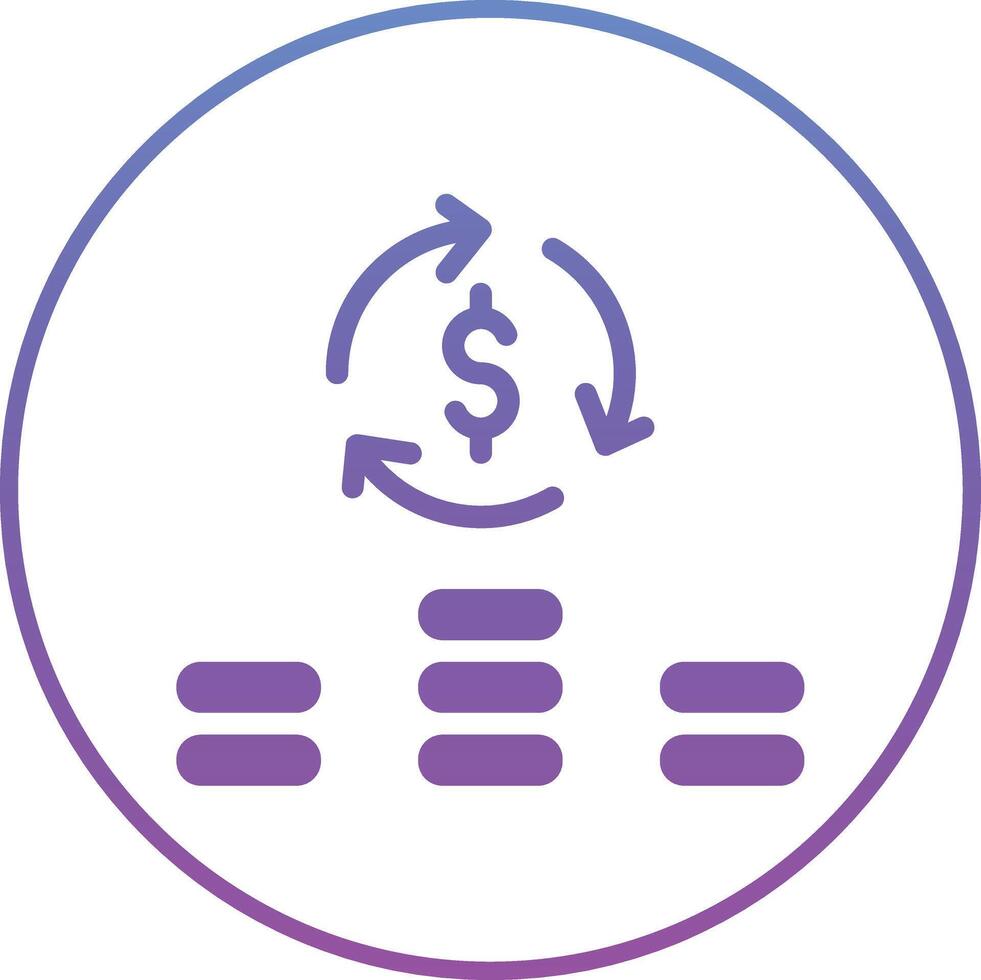 Cash Flow Vector Icon