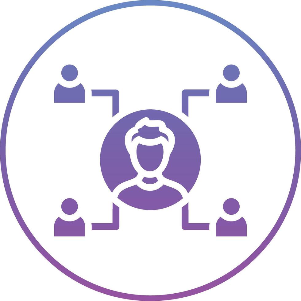 User Connection Vector Icon
