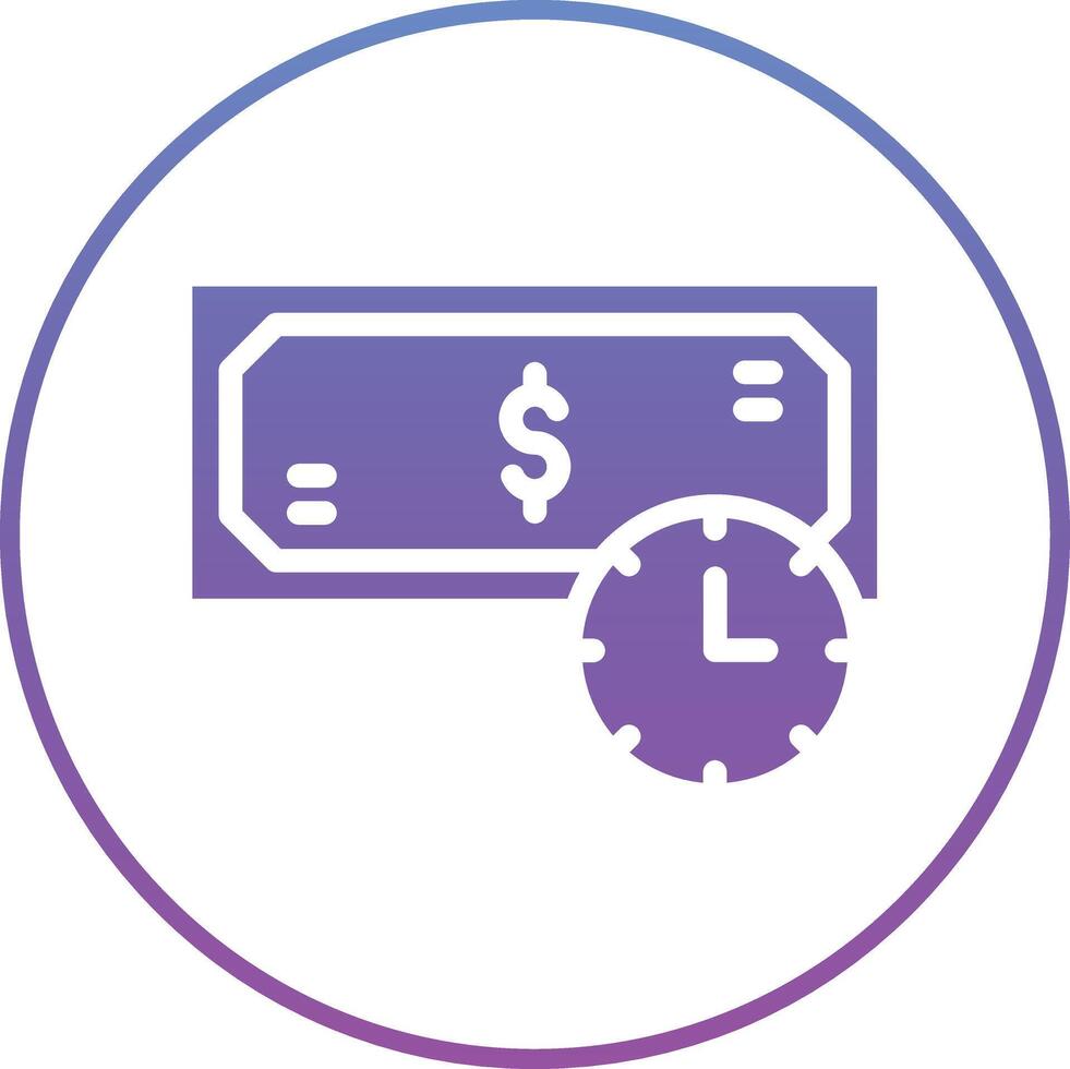 Payment Time Vector Icon