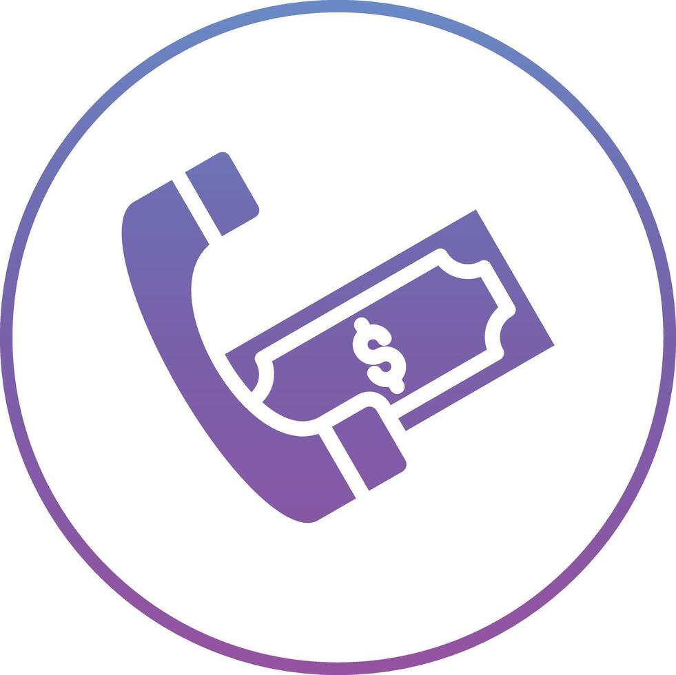 Call Payment Vector Icon