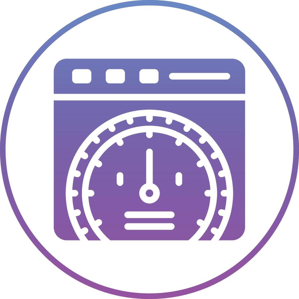 Page Speed Vector Icon