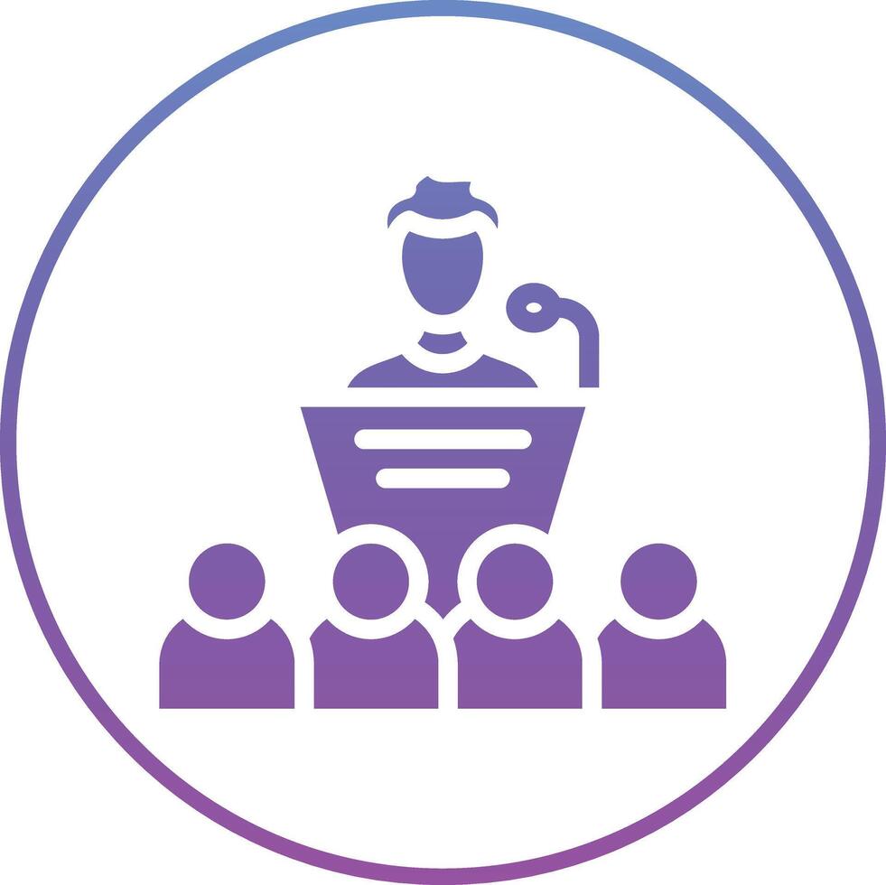 Conference Vector Icon