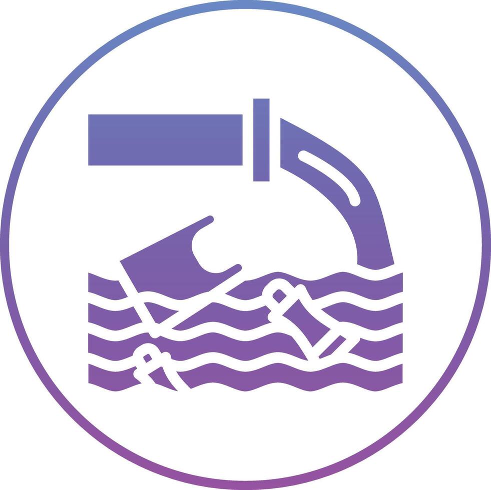Ocean Waste Vector Icon