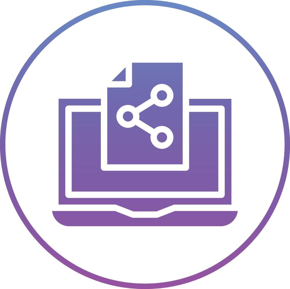 Share Files Vector Icon