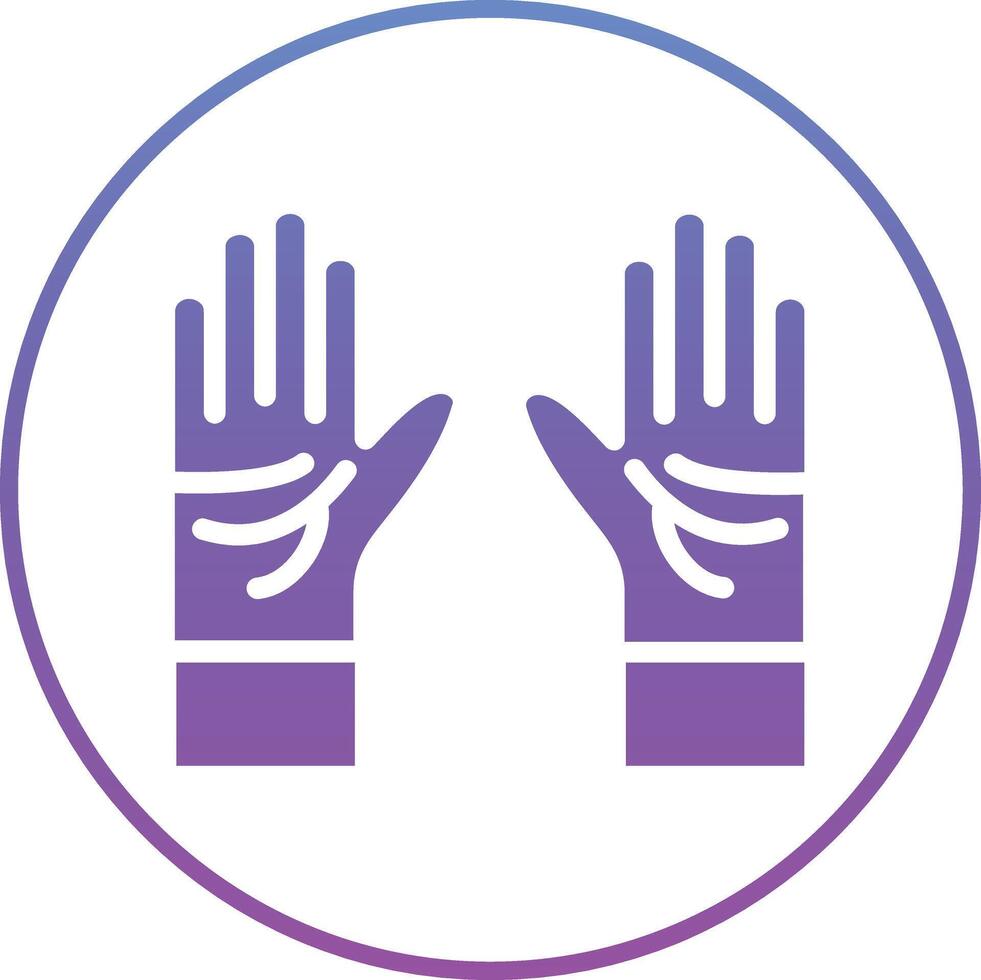 Hands Up Vector Icon