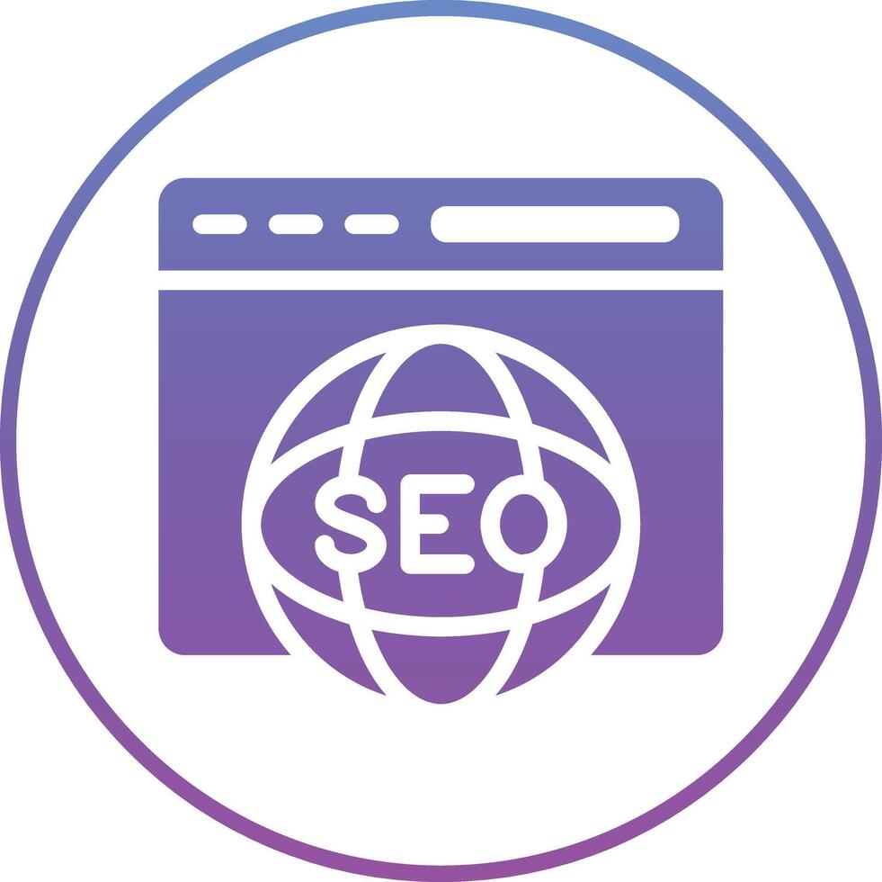 International SEO Vector Icon