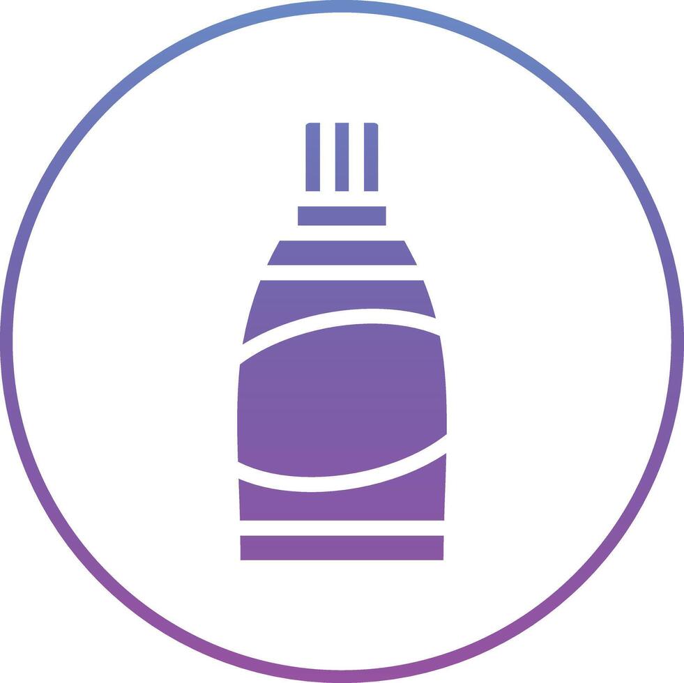 Body Massage Oil Vector Icon