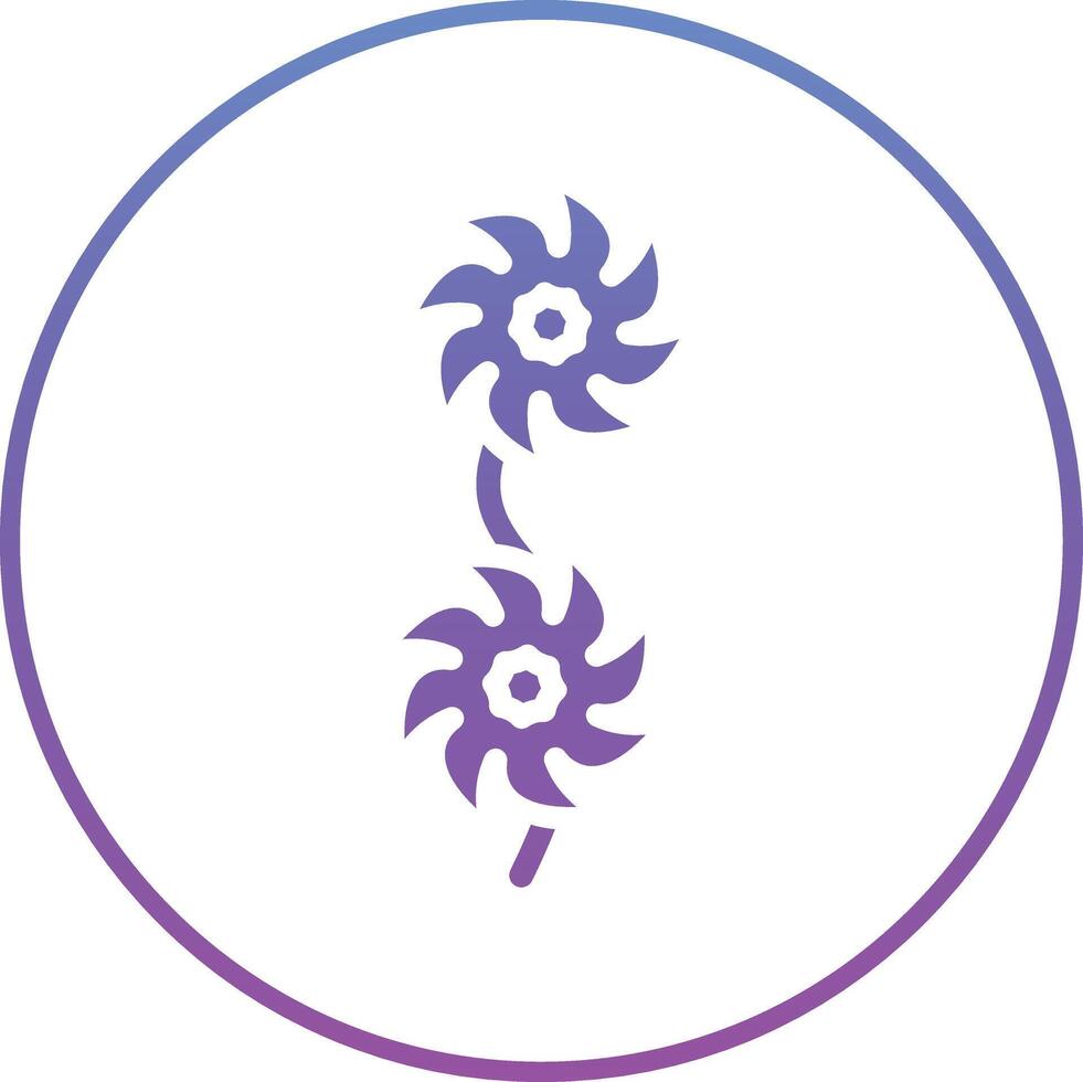 Gladiolus Vector Icon