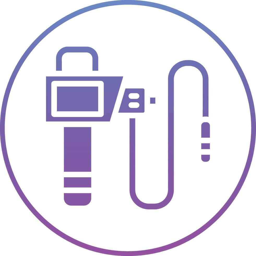 Colonoscopy Vector Icon