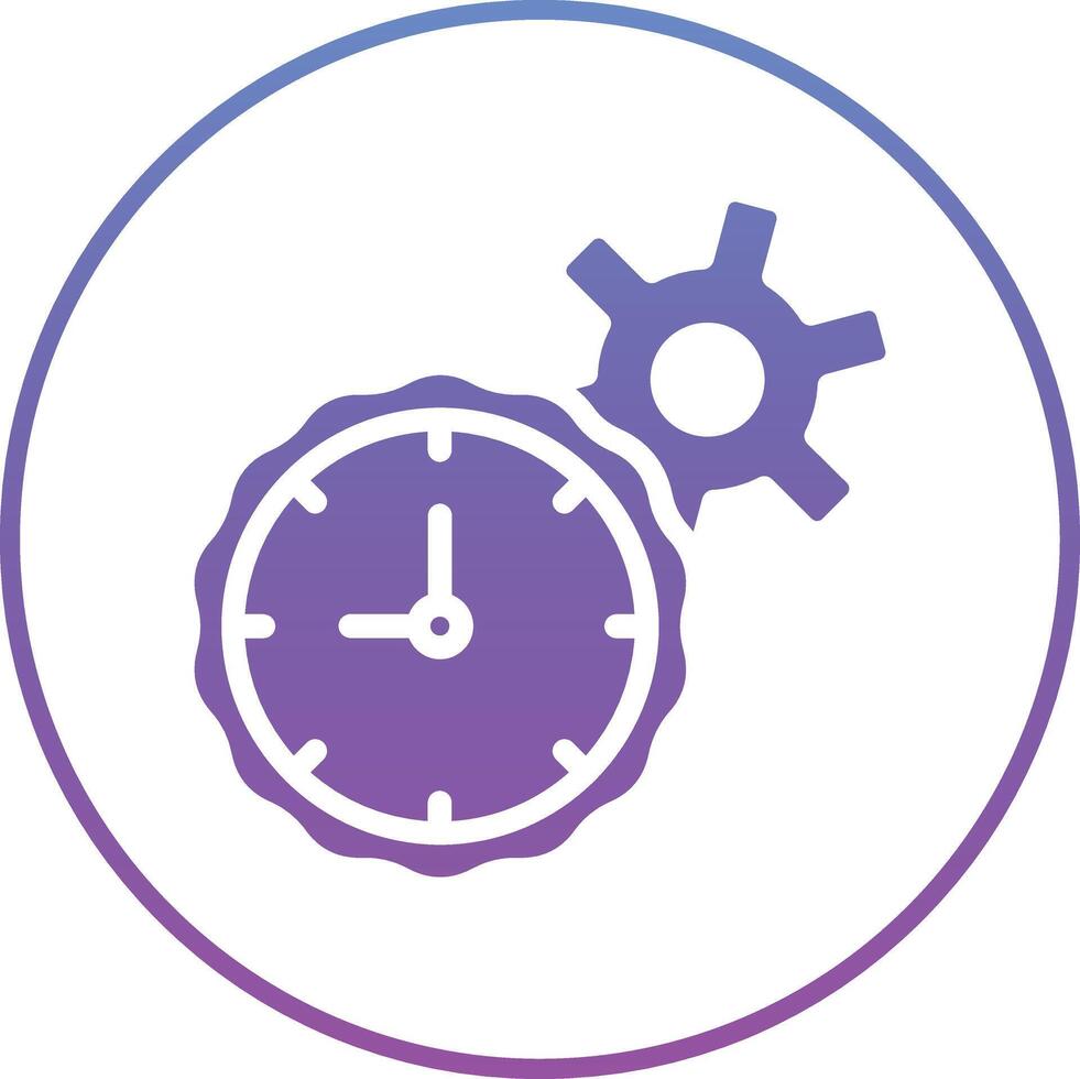 Time Management Vector Icon