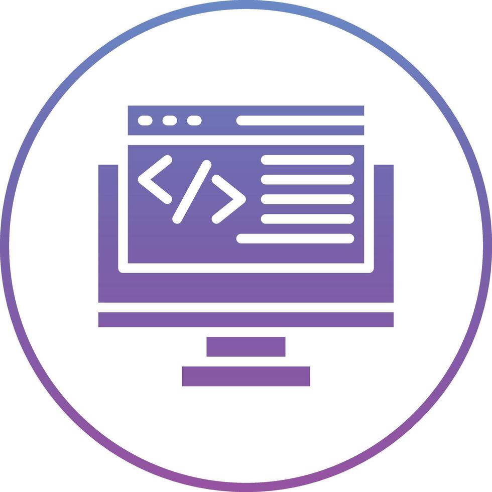 Web Programming Vector Icon 38118703 Vector Art at Vecteezy