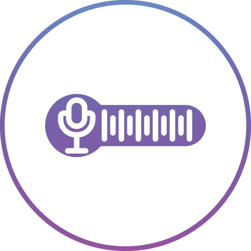 Voice Message Vector Icon
