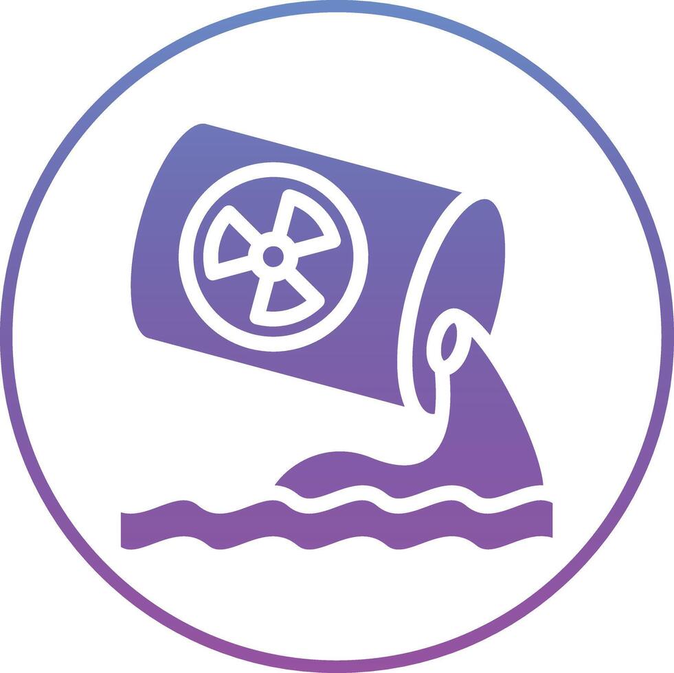 Toxic Waste Vector Icon