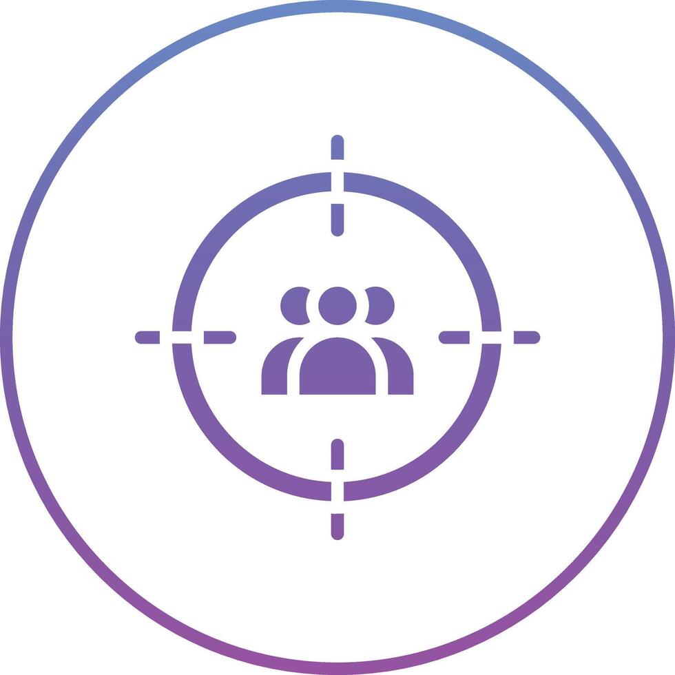 User Target Vector Icon