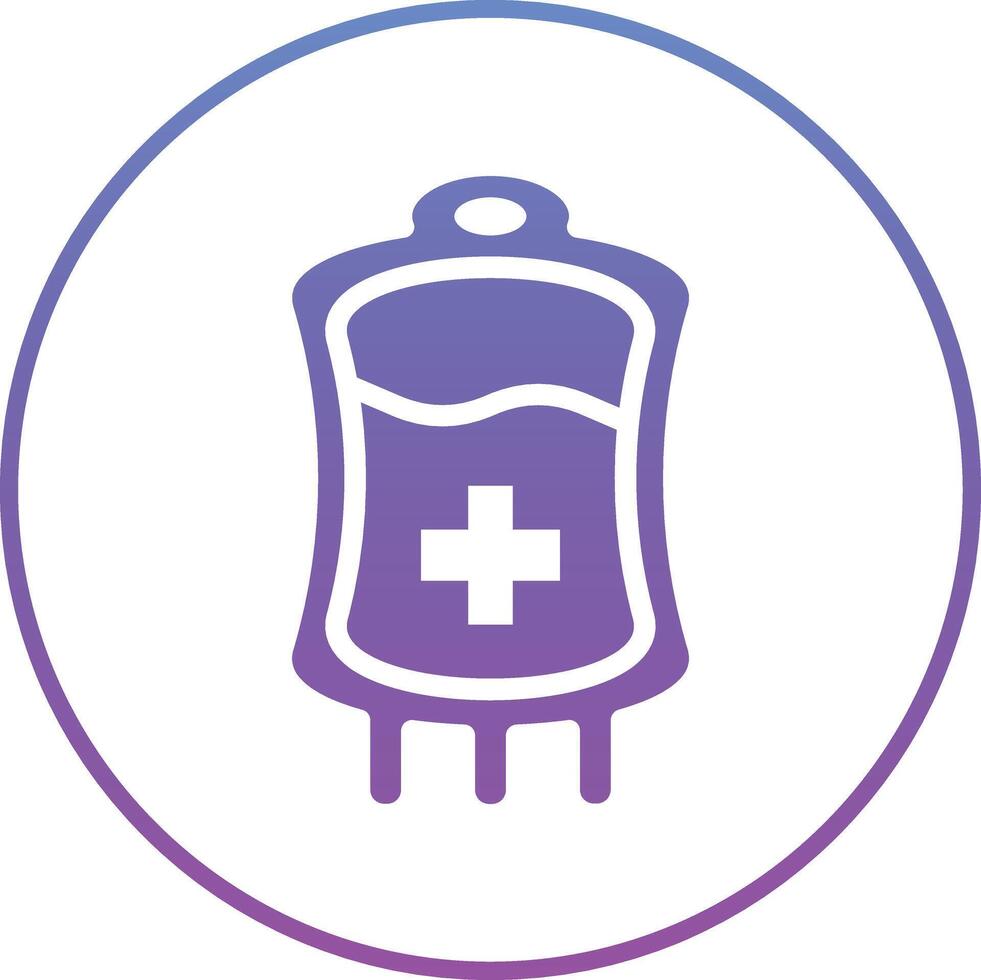 Blood Bag Vector Icon