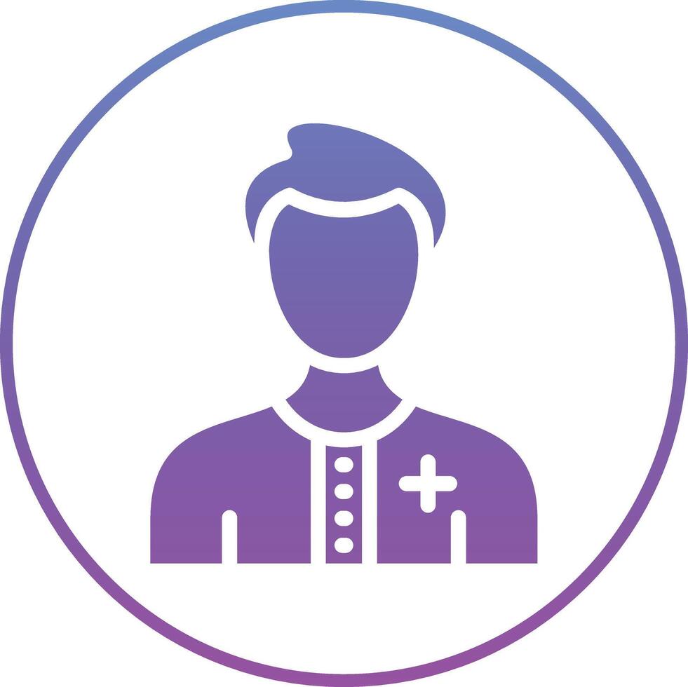 Male Patient Vector Icon