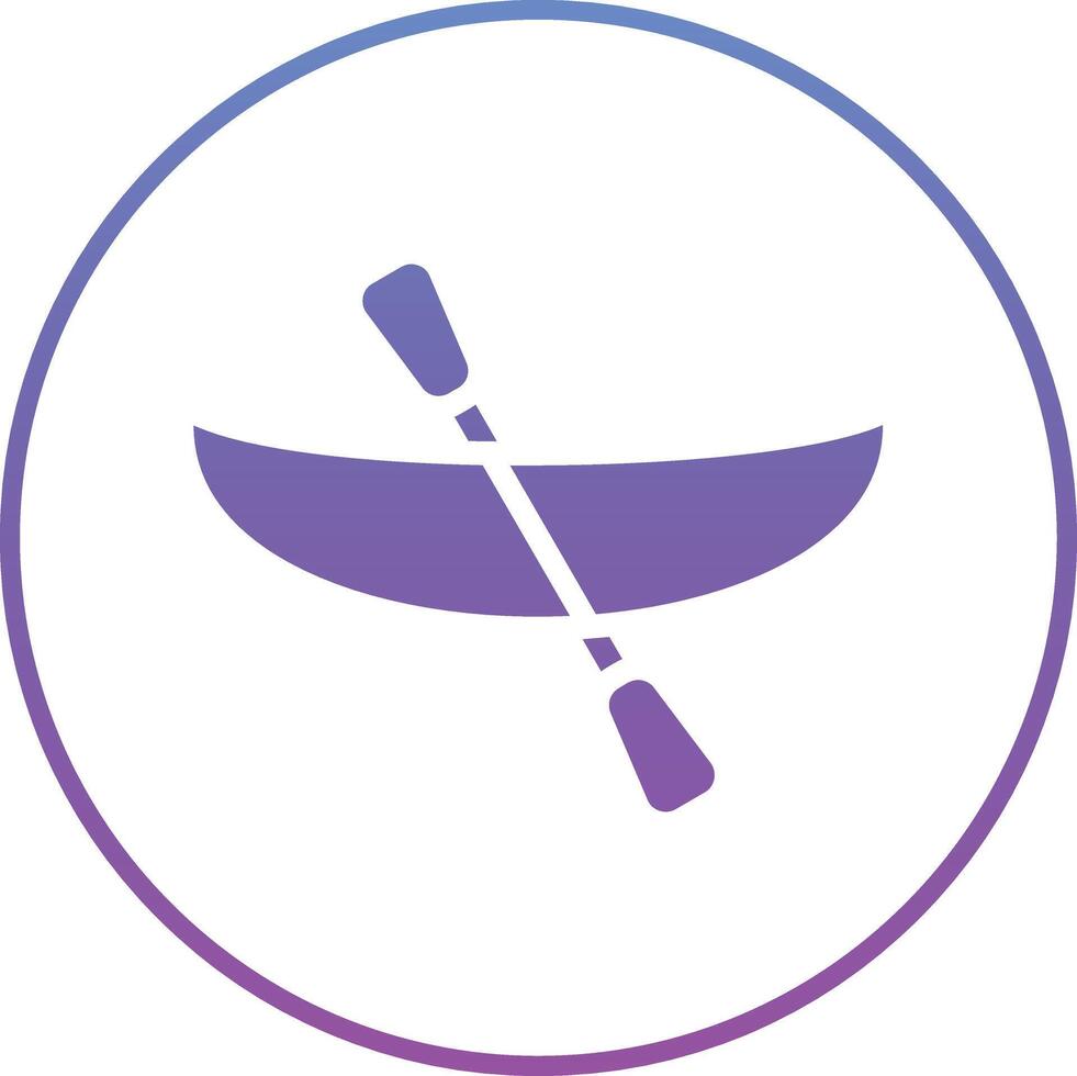 Canoe Vector Icon