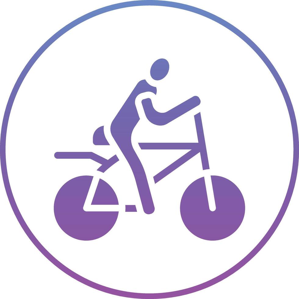 Cycling Vector Icon
