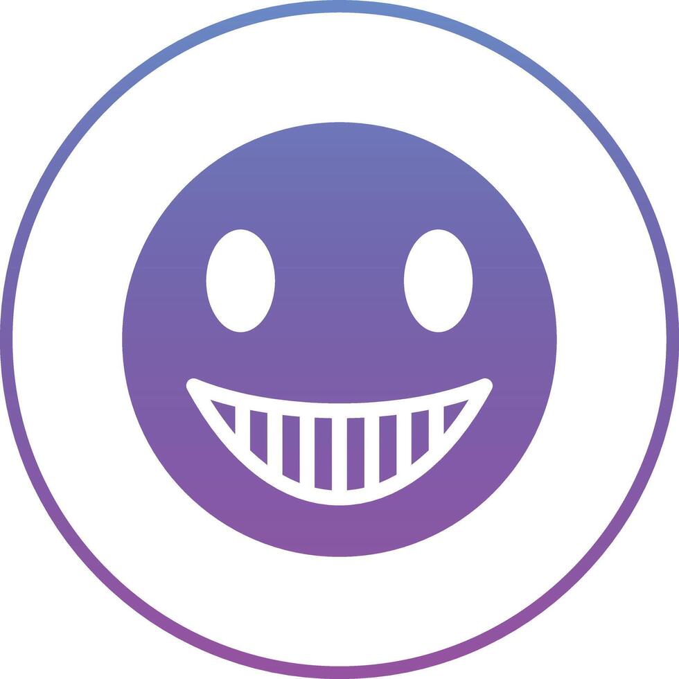 Grinning Face with Smiling Eyes Vector Icon