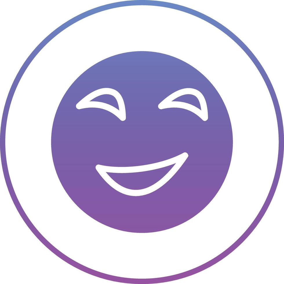 Smirking Face Vector Icon