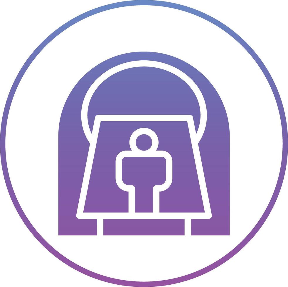 CT Scan Vector Icon