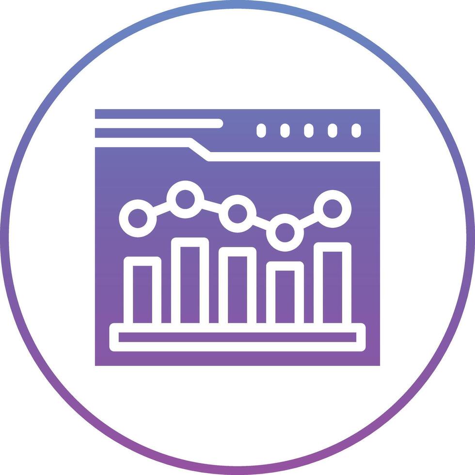Web Analytics Vector Icon