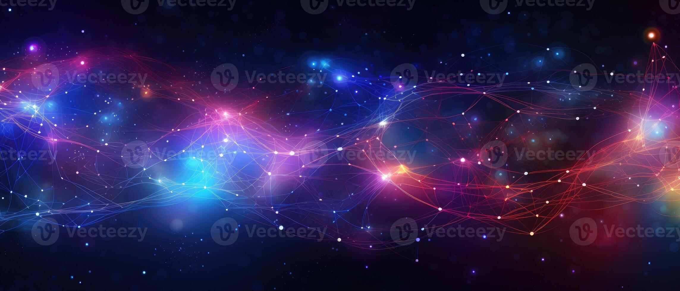 AI generated Abstract background themed on particle physics and quantum physics, dealing with the complexities of particles, Ai Generated photo