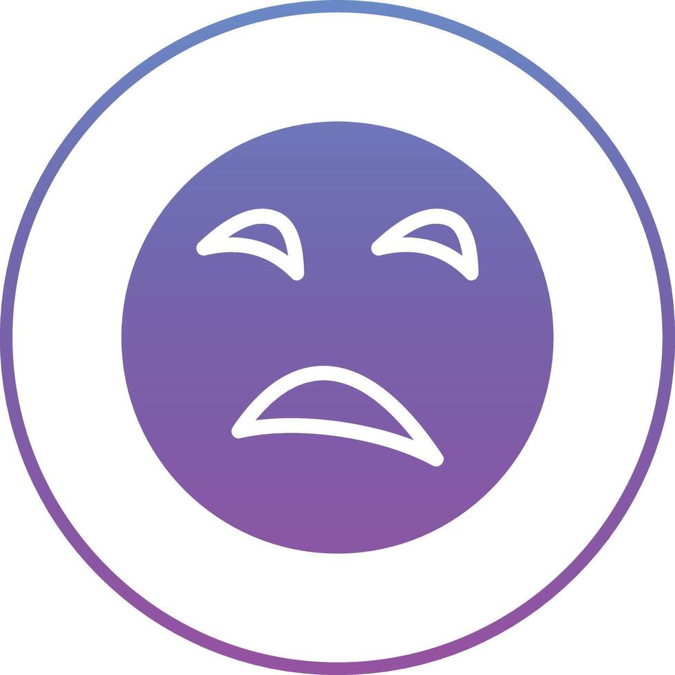 Unamused Face Vector Icon