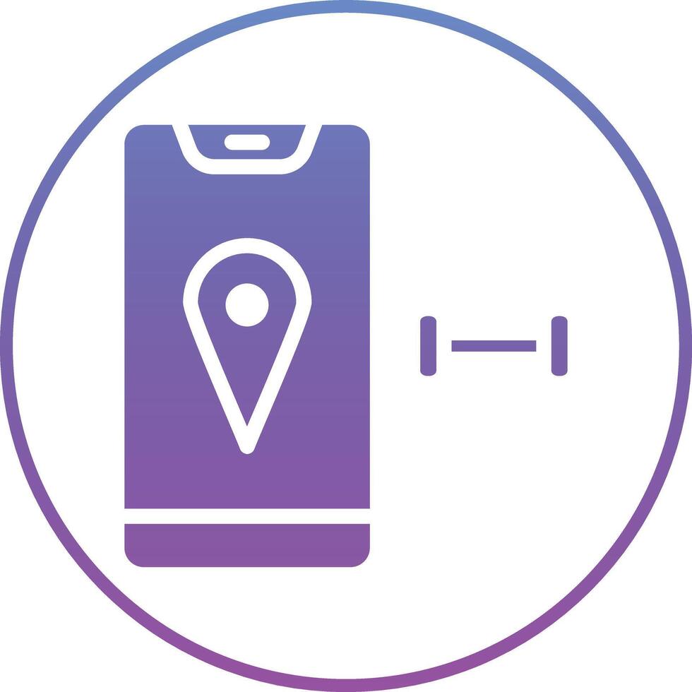 Distance Vector Icon