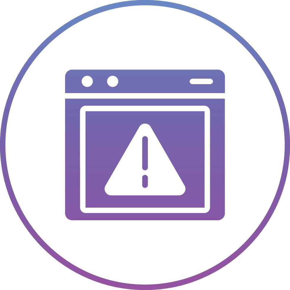 Error Vector Icon