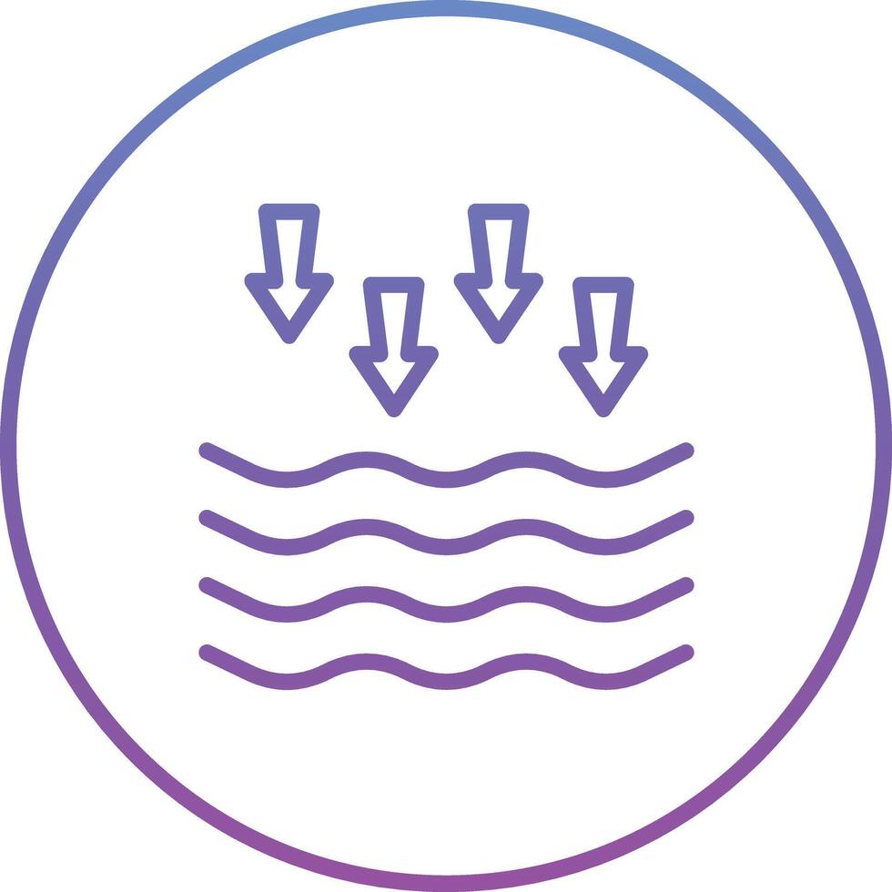 Low Tide Vector Icon