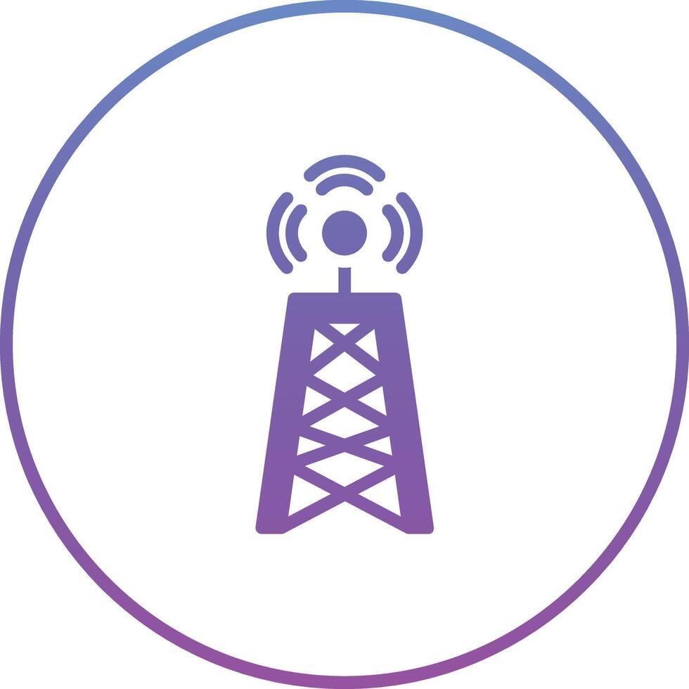 Broadcast Vector Icon