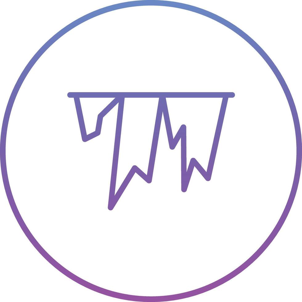 Icicle Vector Icon