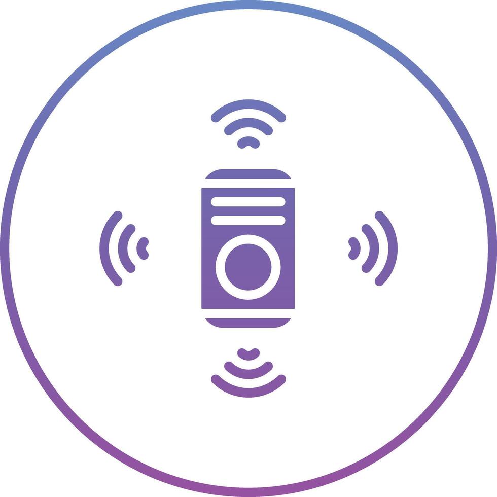 Motion Sensor Vector Icon