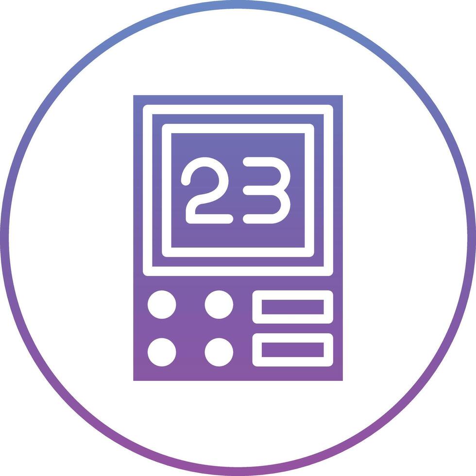 Thermostat Vector Icon