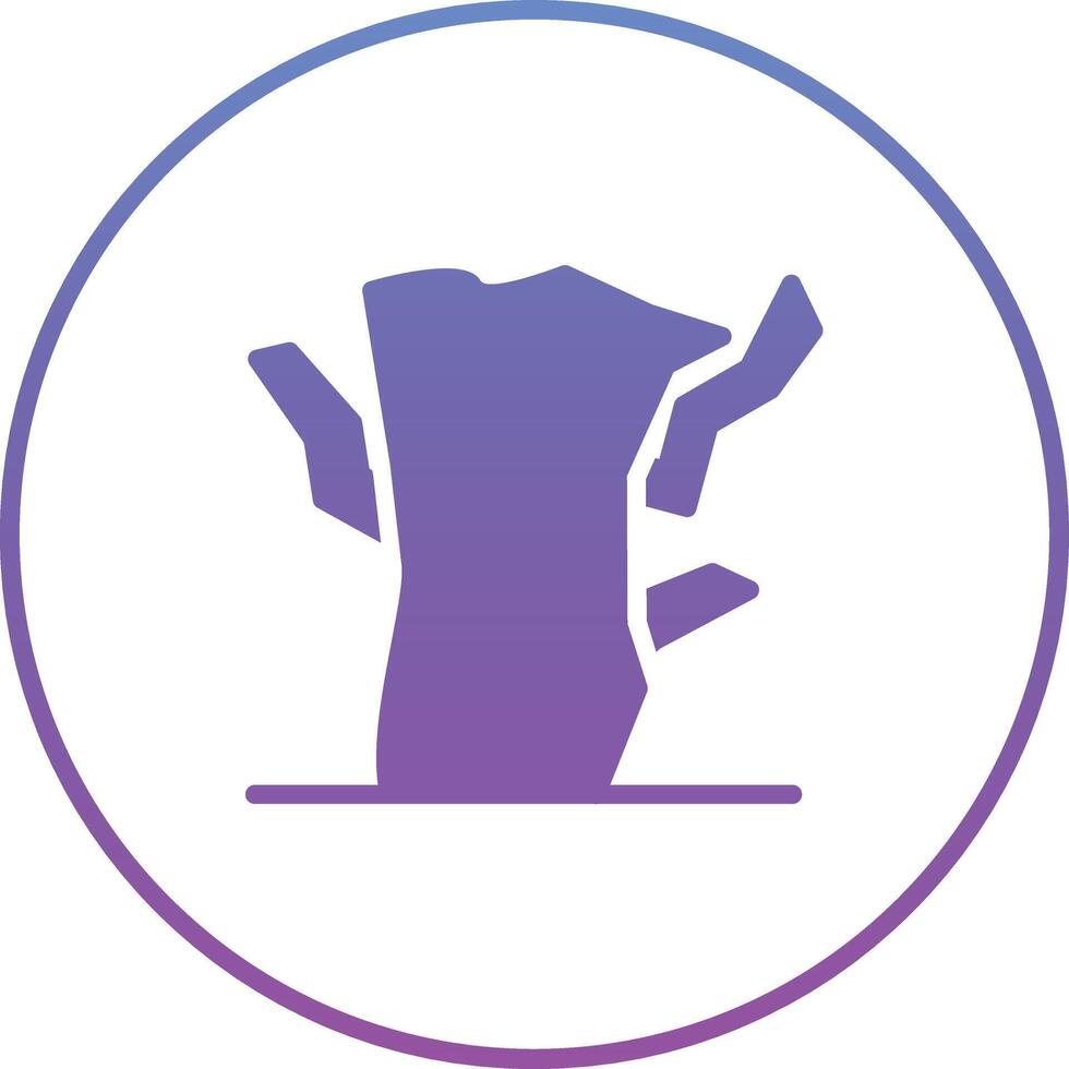 Tree Trunk Vector Icon