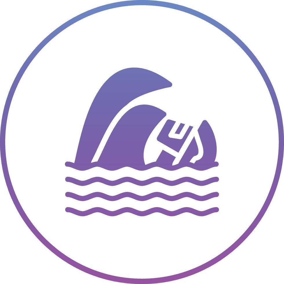 Tsunami Vector Icon