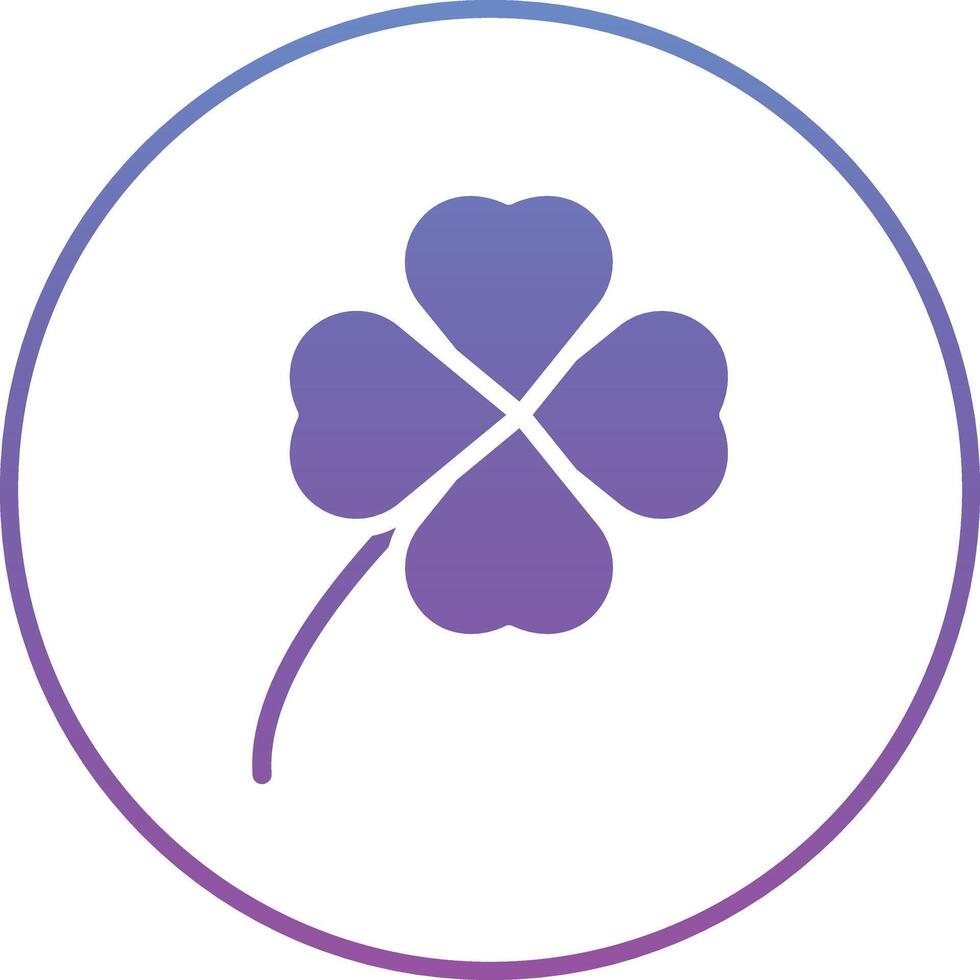 Clover Vector Icon