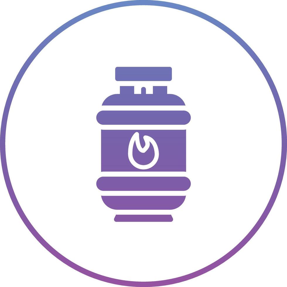 Gas Cylinders Vector Icon