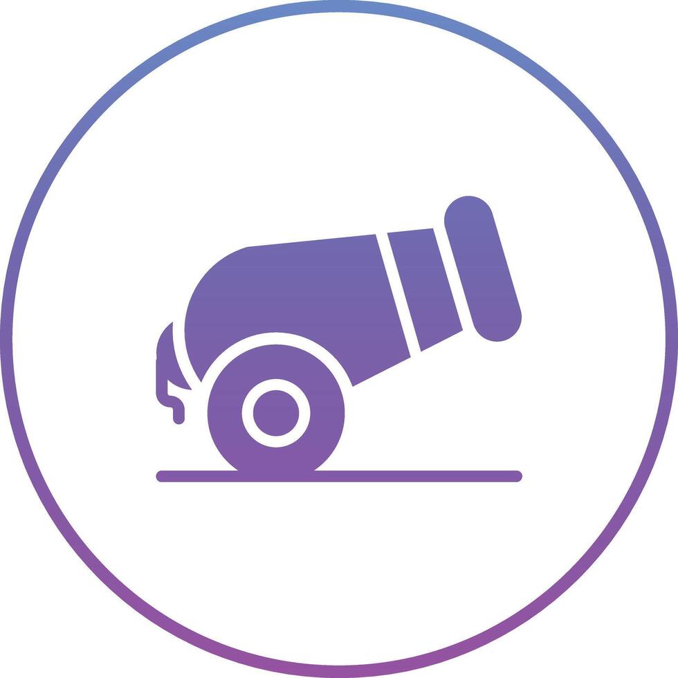Pirate Cannon Vector Icon