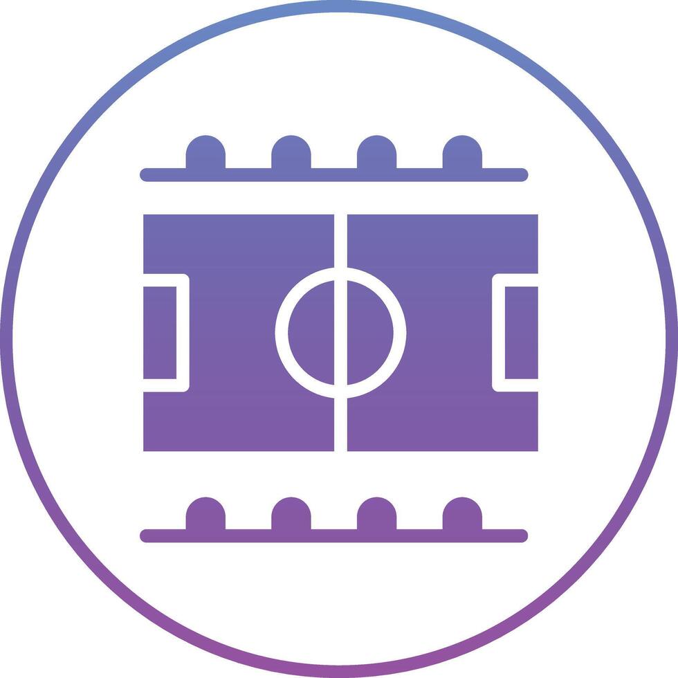 Football Field Vector Icon