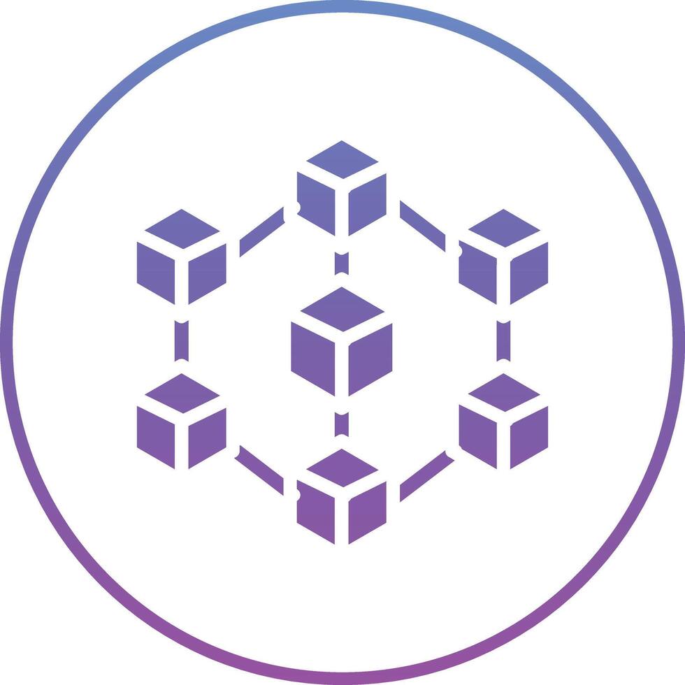 Blockchain Vector Icon