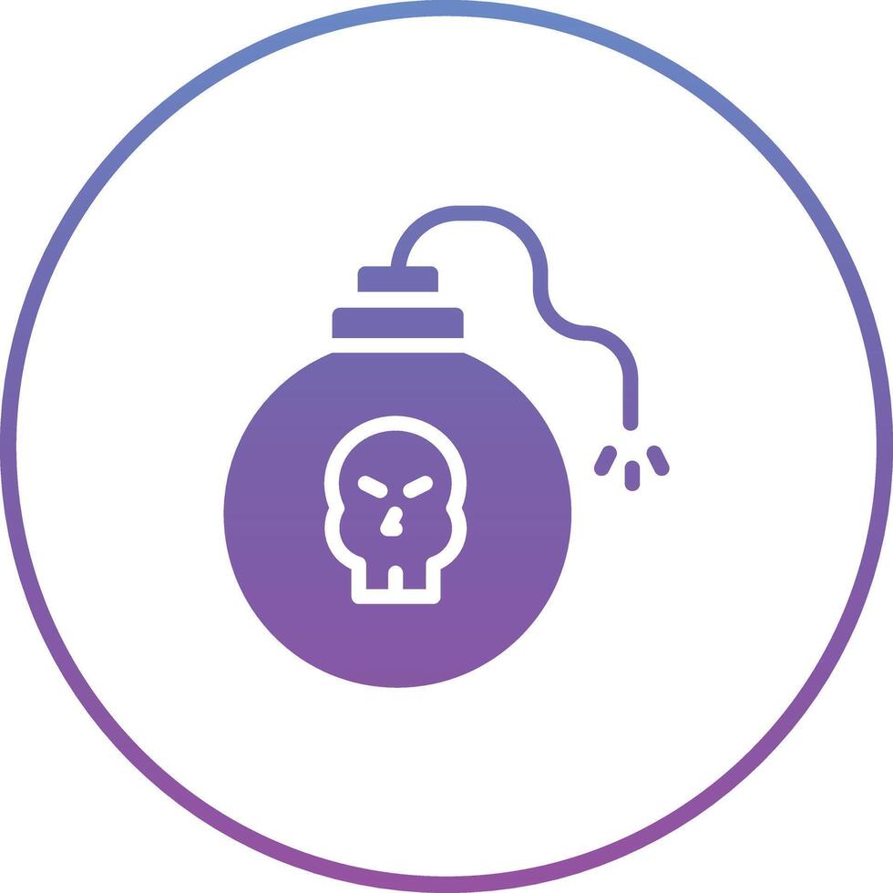 Pirate Bomb Vector Icon