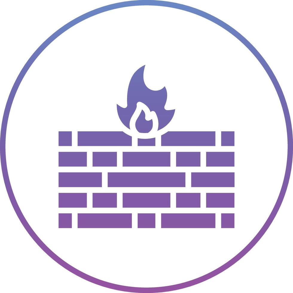 Firewall Vector Icon