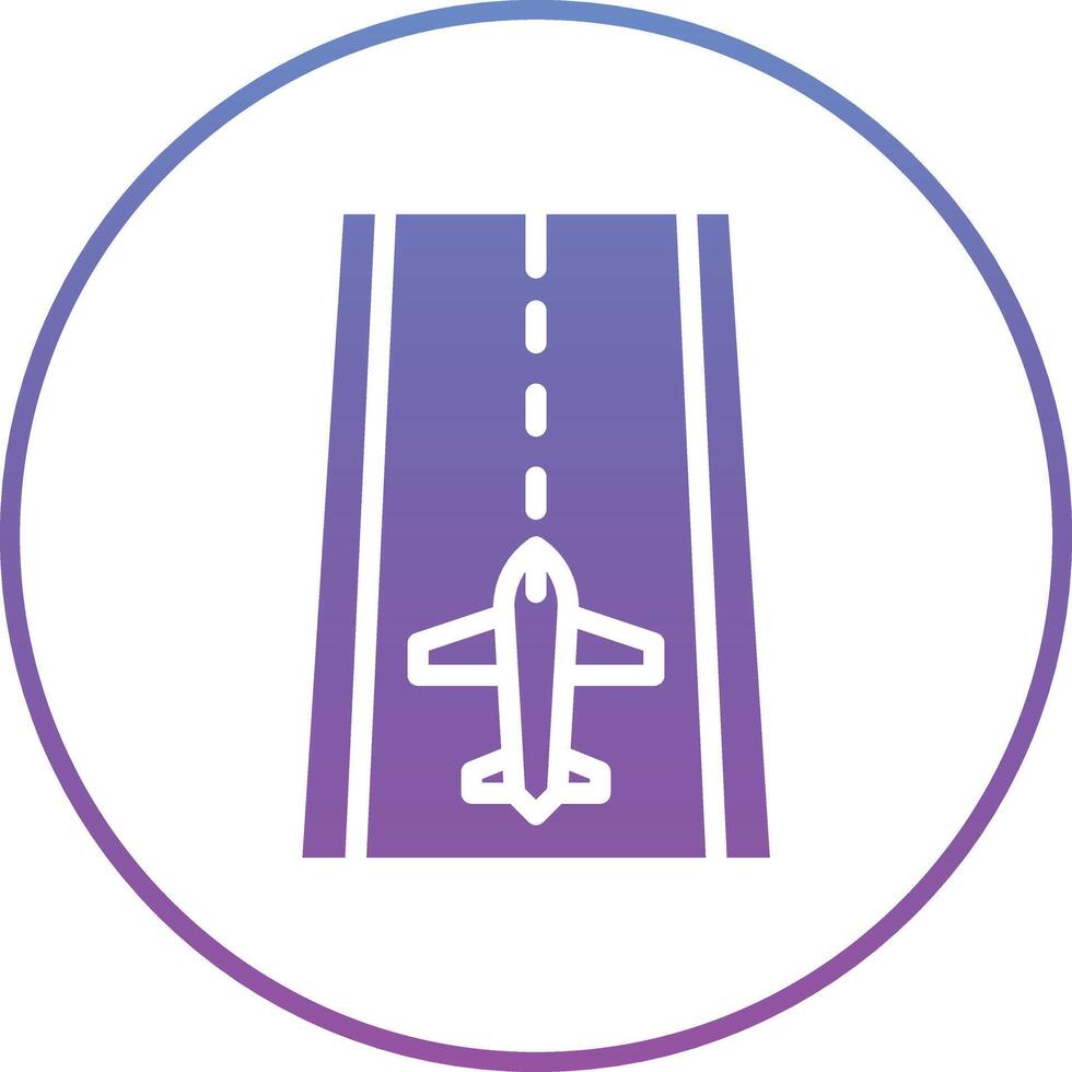 Runway Vector Icon
