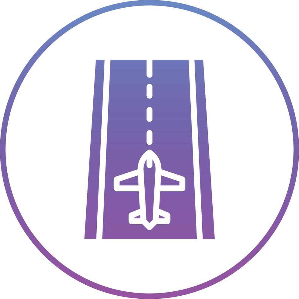 Runway Vector Icon