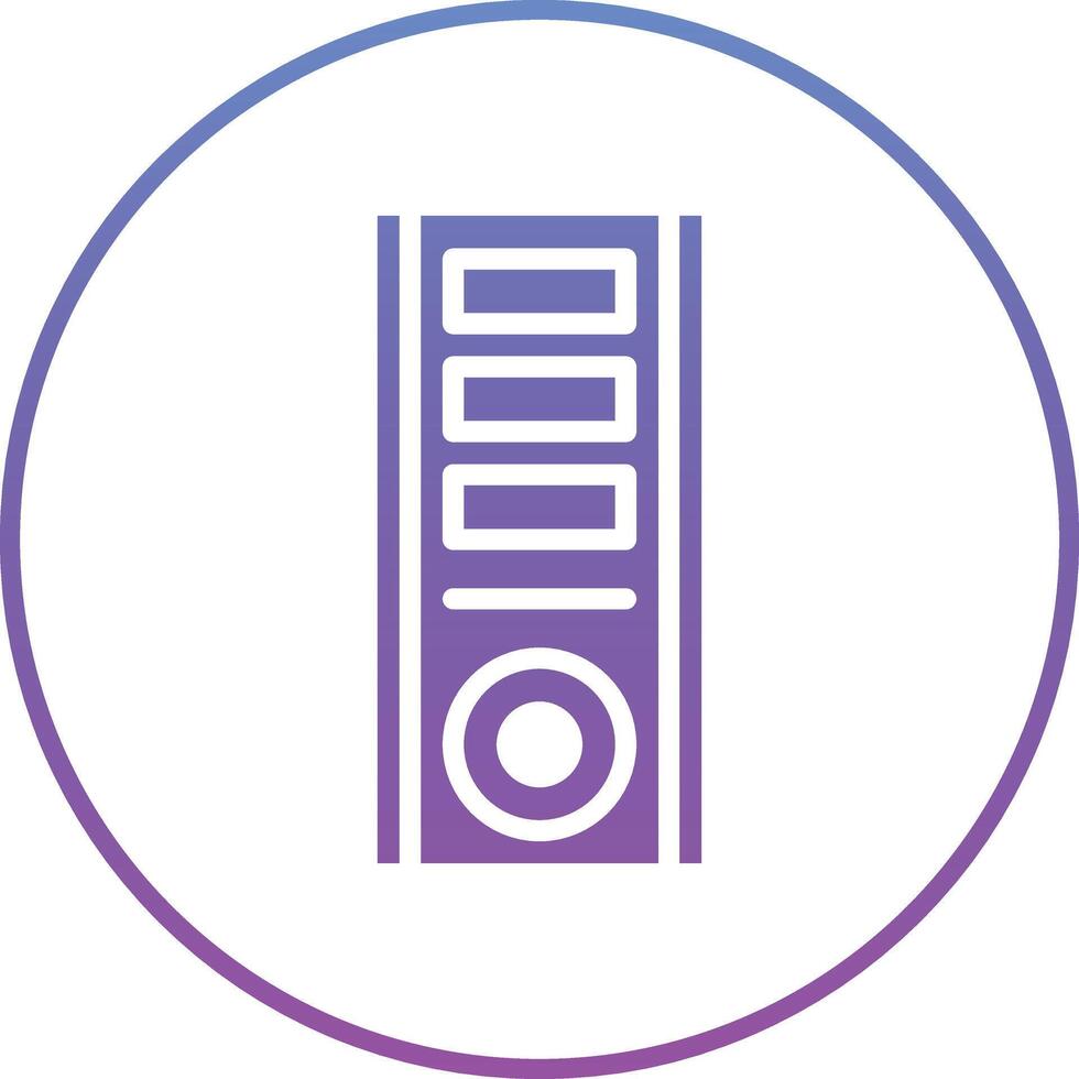 Computer Tower Vector Icon